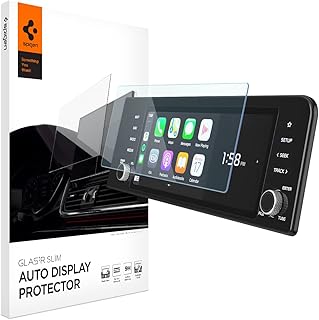 Spigen Tempered Glass Screen Protector [GlasTR Slim] designed for KIA Sorento (2021/2022/2023), K5 (2021/2022/2023), Hyundai Tucson (2021/2022/2023), Kona (2021/2022/2023) 10.25" Dashboard Touchscreen - Matte/Anti Finger Print