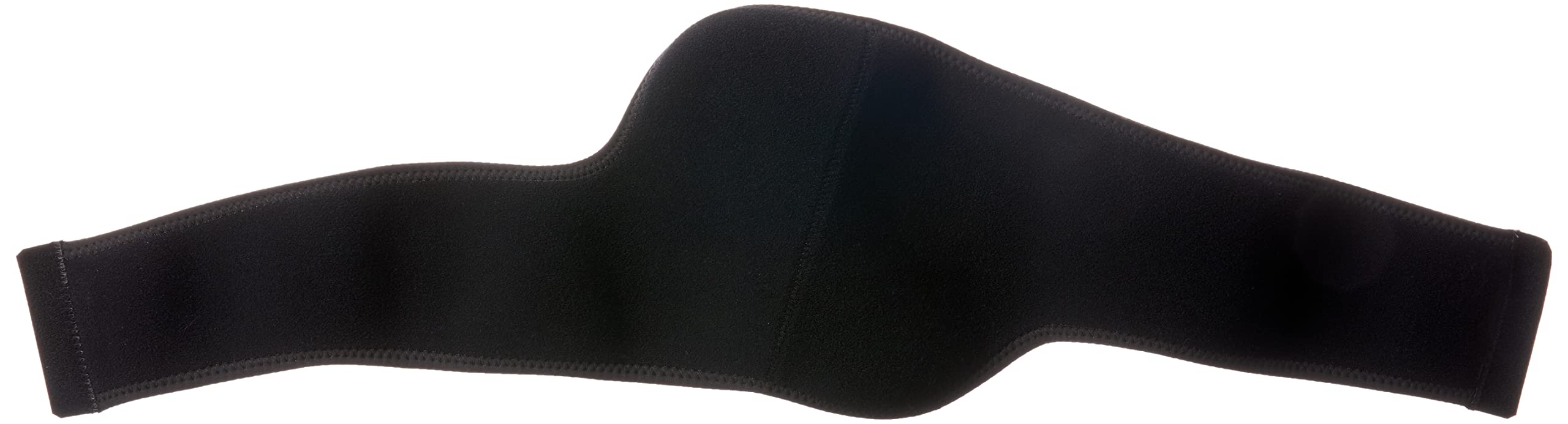 OTC Compression Calf Wrap, Adjustable Shin Splint with Wrap-Around Straps, Lower Leg Brace for Muscle Swelling, Circulation and Injury, Black, Universal