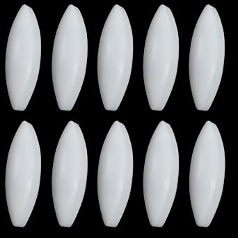 10Pcs PTFE Magnetic Stirrer Bar, Magnetic Stir Bar 50mm/1.96 inch