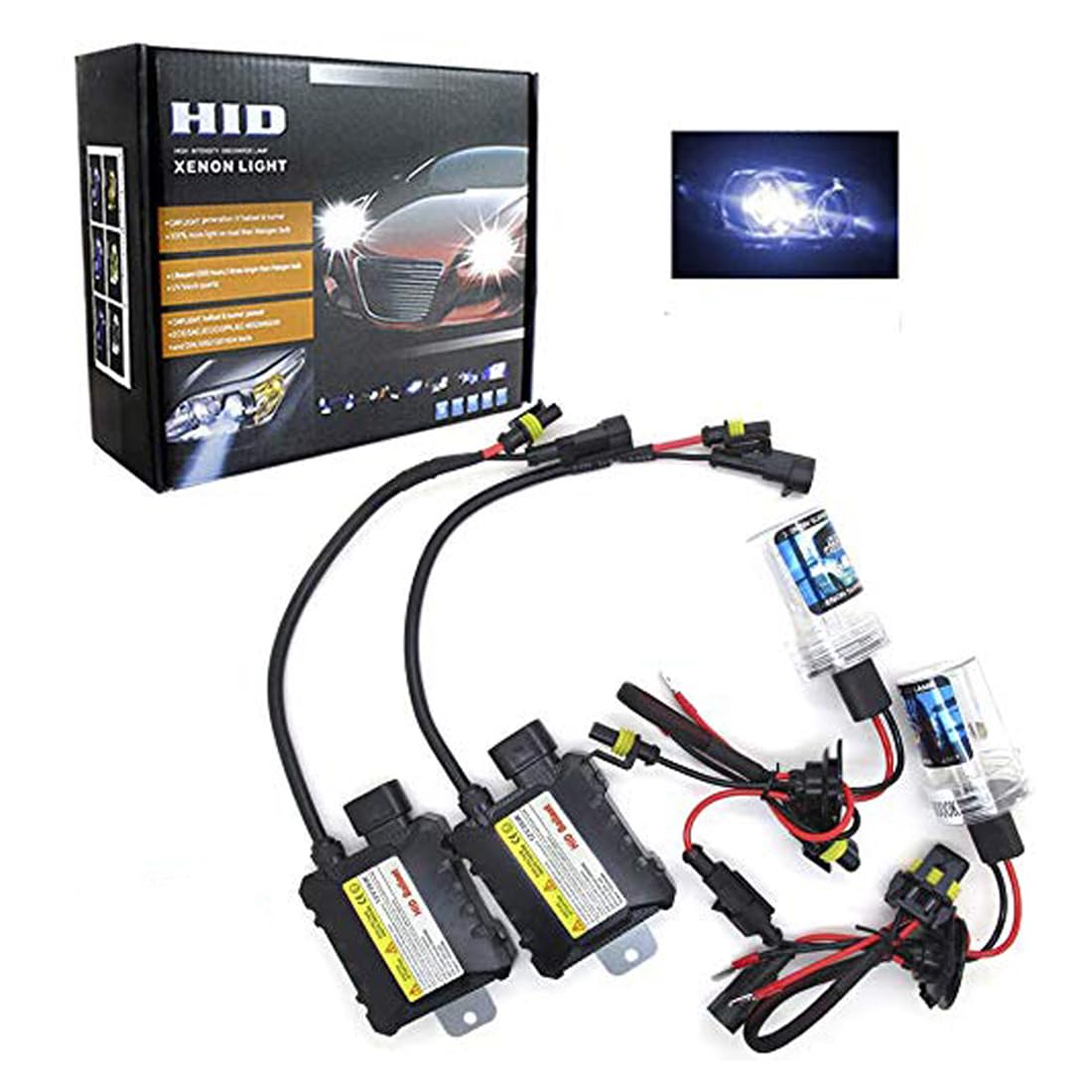 Amazon | ヘッドライト - BOOMBOOST HID バルブ キセノンバルブ 純正  