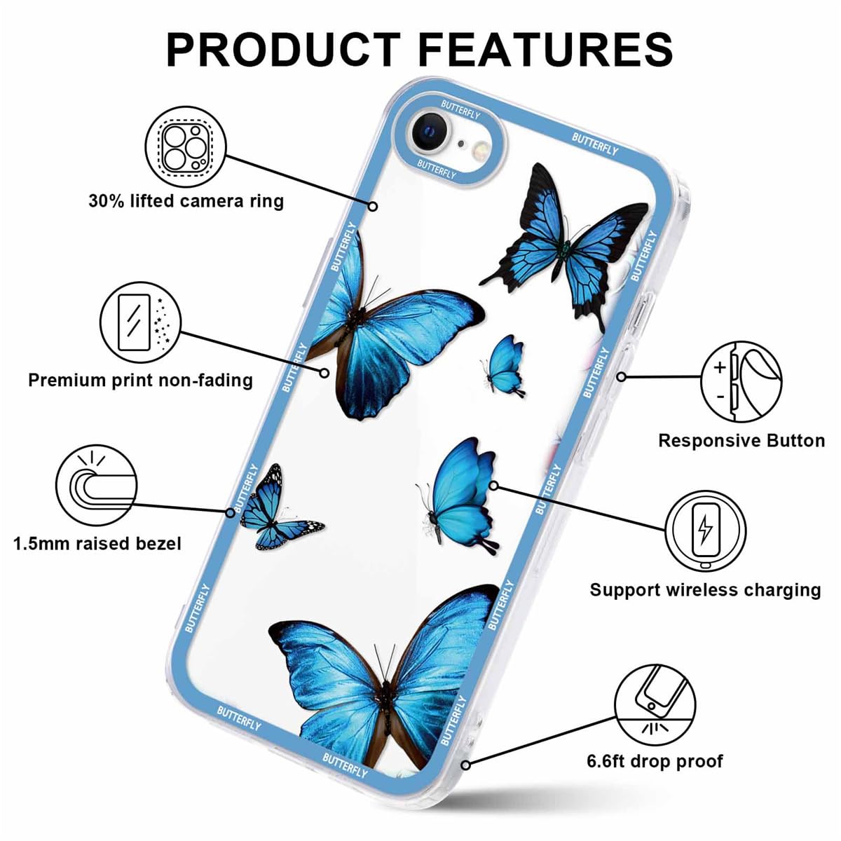 Décalcomanies Skins Pour IPhone 7 - Motif Pissenlits - Neuf Pour Coque Lifeproof Fre