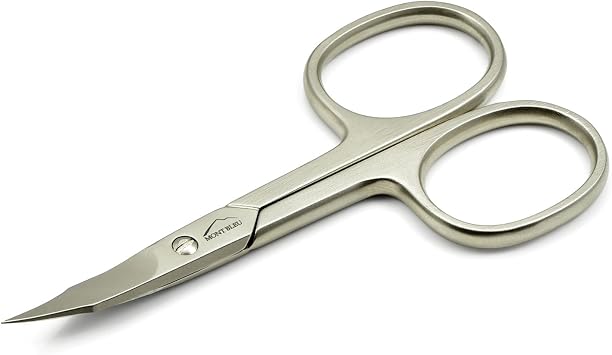 Mont Bleu Two-in-one Nail & Cuticle Combination Scissors made in Italy | sharpened in Solingen