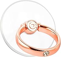 Vista 10 de Soporte Transparente para Anillo de Teléfono con Agarre - EI Sonador Soporte Transparente para Anillo de Teléfono Celular con Agarre para Dedos