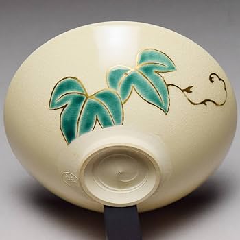 Amazon.co.jp: 八八八茜窯 暁山 造 朝顔 茶碗 共箱 茶道具 抹茶碗 平