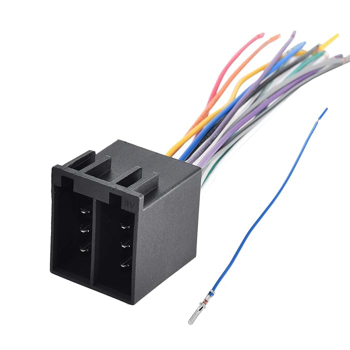 Buy RED WOLF Car Radio Stereo Head Unit Install ISO Wire Harness