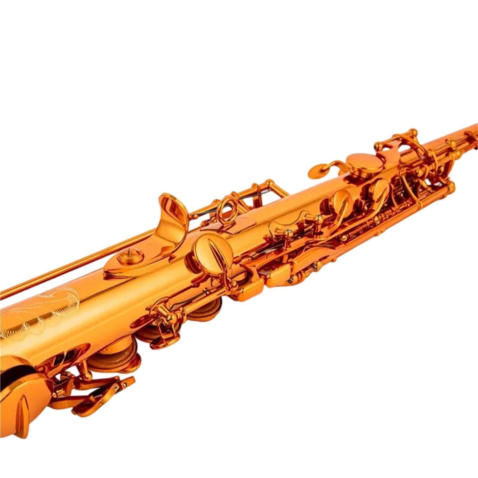 Saxofón Soprano Sib Chapado En Oro Rosa