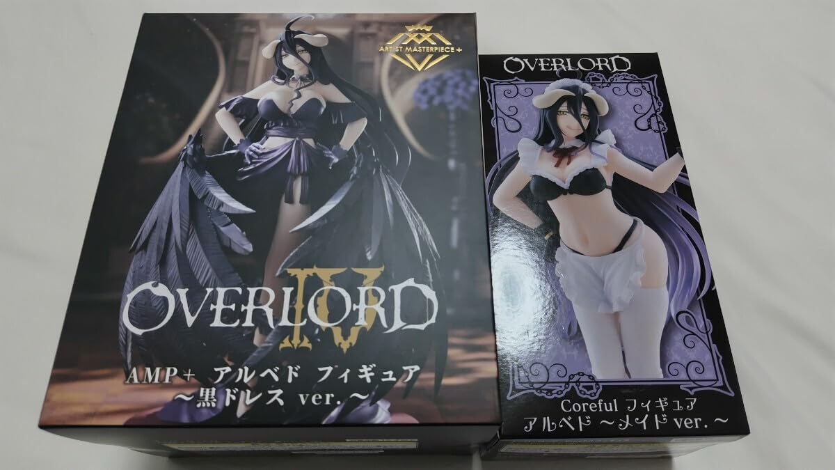 Amazon.co.jp: AMP＋ アルベド フィギュア 黒ドレス ver