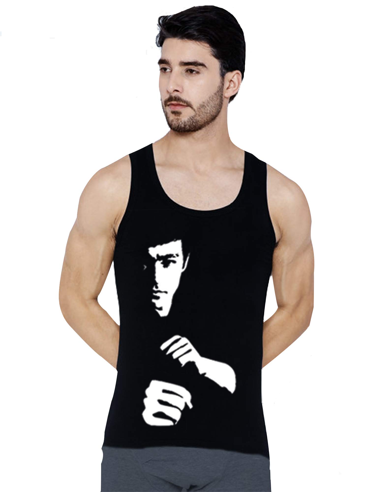 the archer Men's Cotton Printed Vest-picture-53