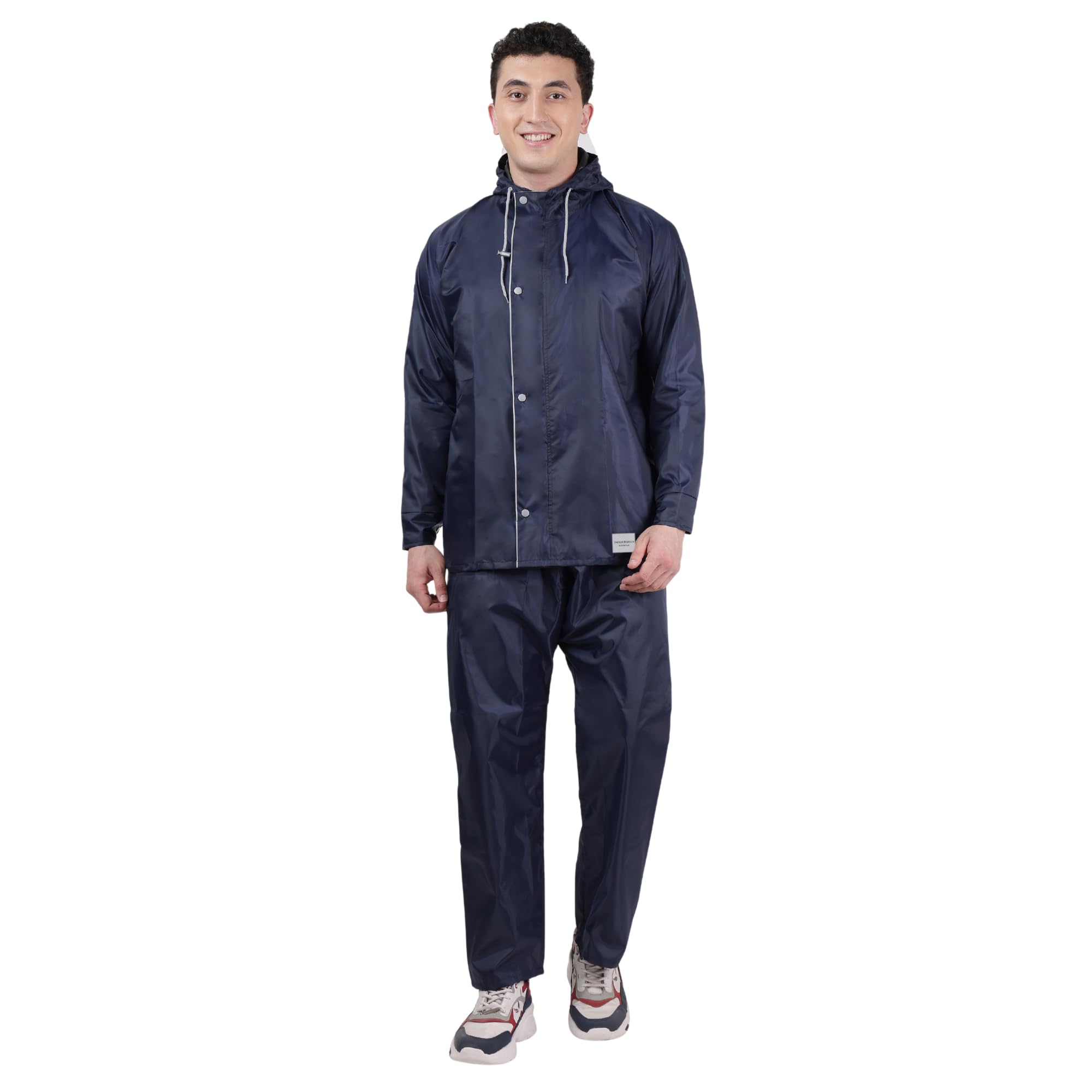 indian terrain Men's Rain Coat with Pant and Pocket waterproof and heavy duty-picture-35