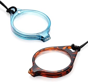 TERAISE Reading Glasses Pendant Necklace Readers for Women Lightweight