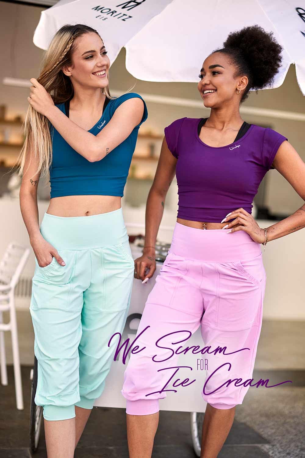 WINSHAPE Damen Lässige Hose Functional Comfort ¾ Leisure Trousers Lei201c