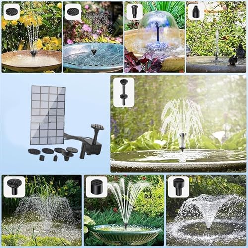 Pompe à eau solaire silencieuse 2,5W avec protection course à sec - 3