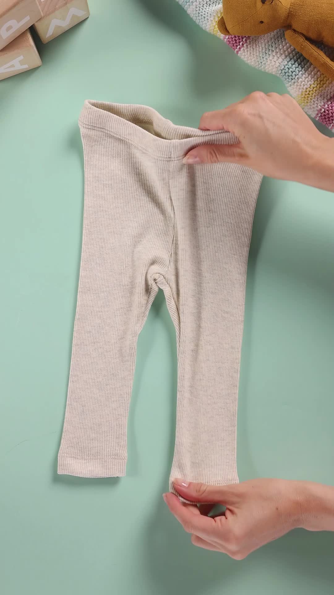 NAME IT Baby-Mädchen Leggings - Weich & Elastisch Aus Bio-Baumwolle