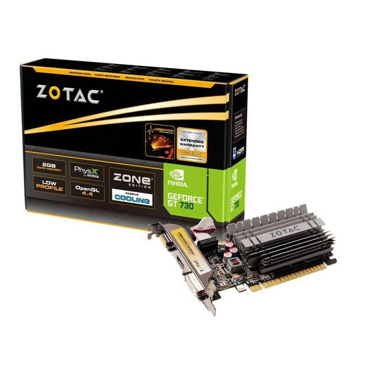 Zotac Gt 430 4gb Gpu Z Zotac Nvidia Low Profile Pci Express Video