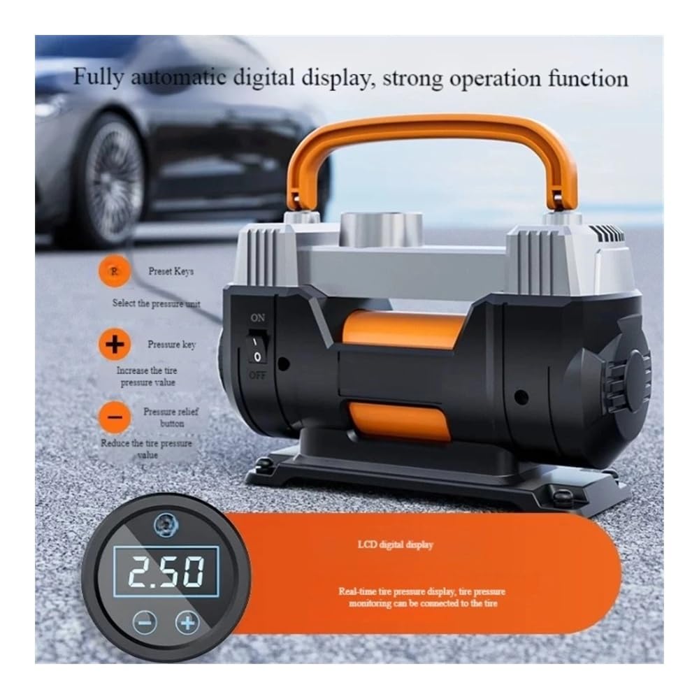 Amazon.com: MGHF ﻿ST-208 12V DC Dual Cylinder Car Tire