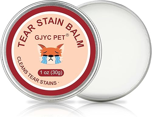 GJYC PET Bálsamo removedor de manchas de lágrimas para gatos y perros, 1 oz (30 g) natural, a base de plantas, cuidado de ojos para perros y gatos, GJYC PET Bálsamo removedor de manchas de lágrimas para gatos y perros, 1 oz (30 g) natural, a base de plantas, cuidado de ojos para perros y gatos,