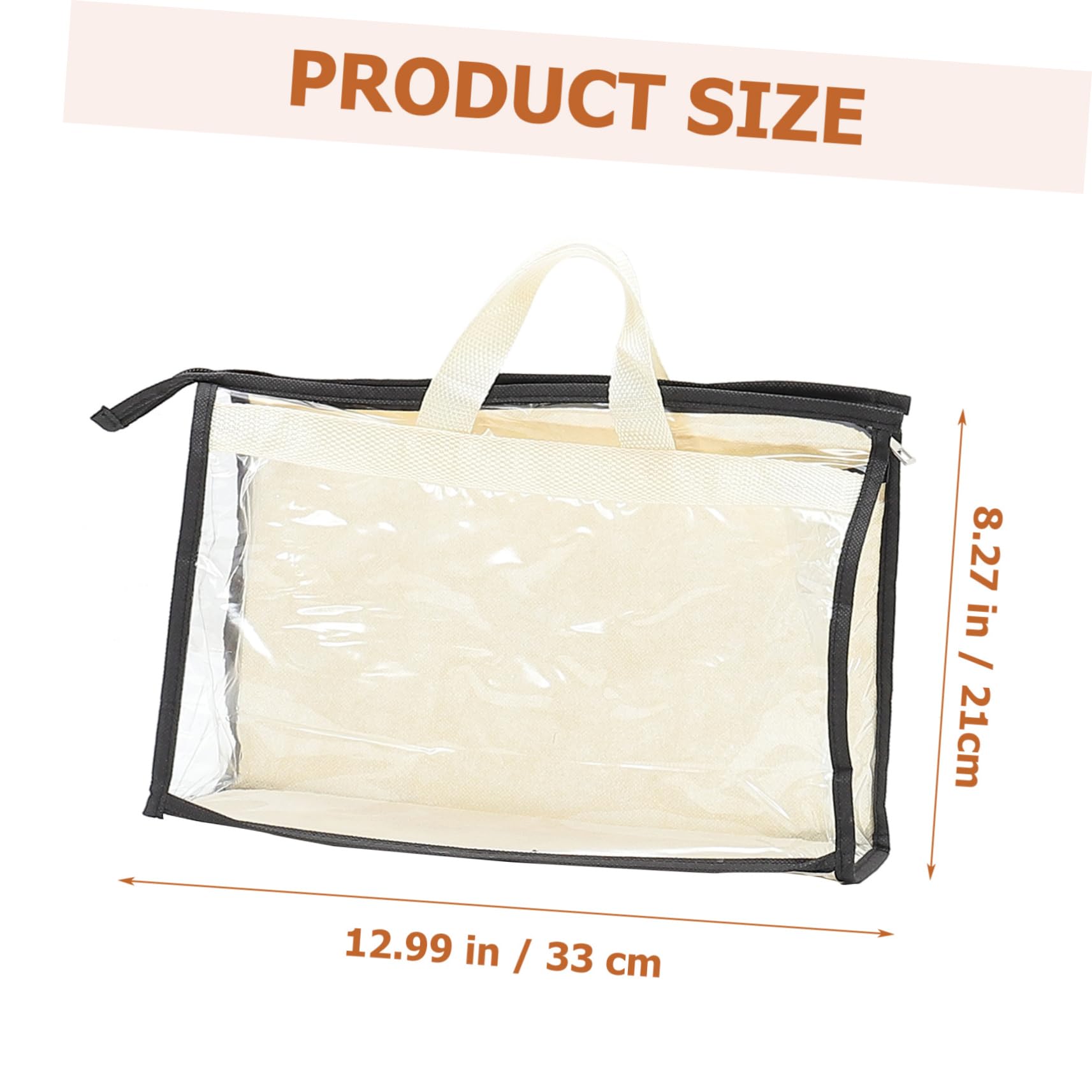Organizador de Bolsos Colgante Transparente Pvc 15 Piezas para Armario | Diseño Transparente, Fácil de Limpiar y Portátil, para Dormitorio y Hogar, Selección Rápida en Perchas y Bolsas