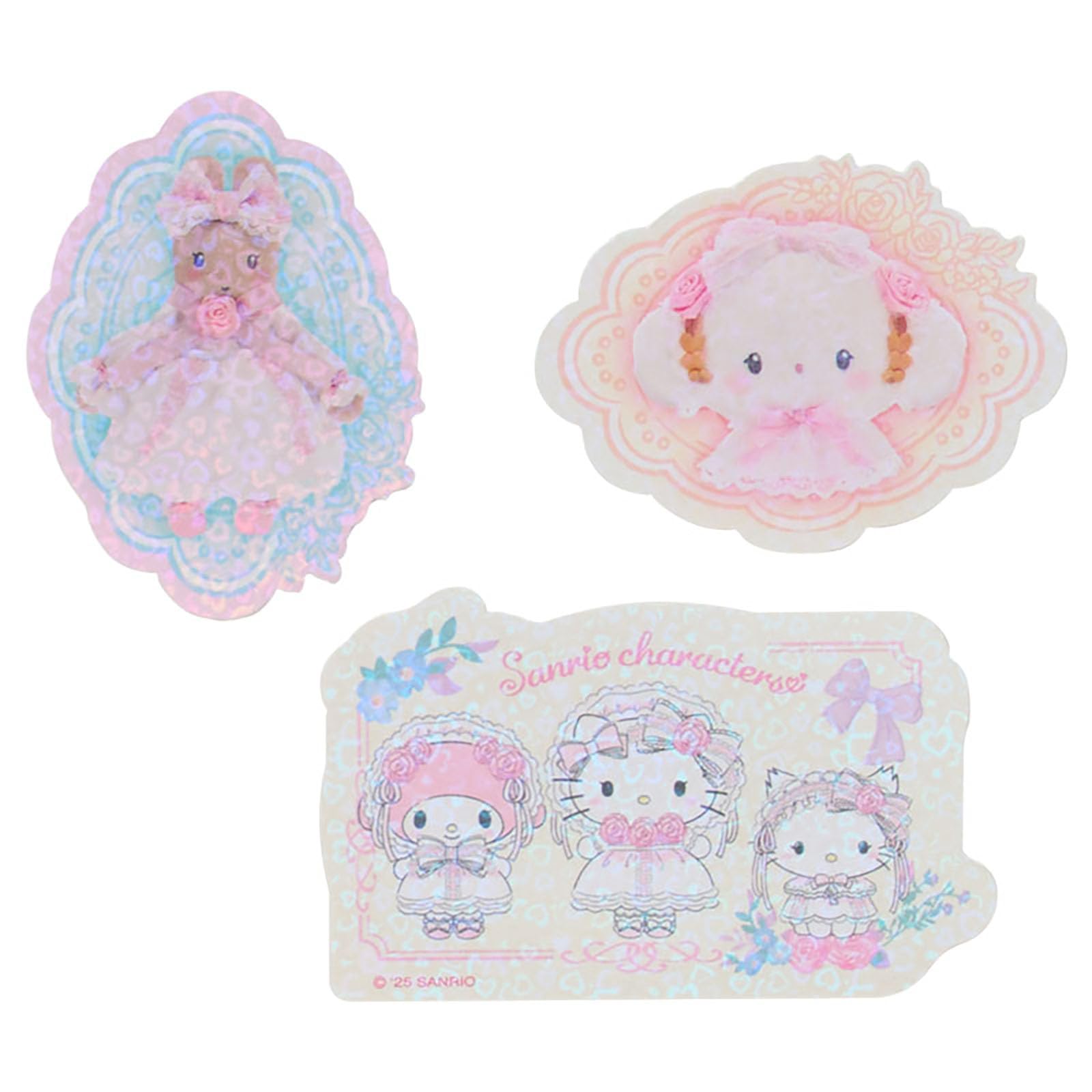 Amazon.co.jp: サンリオ(SANRIO) ステッカーセット（ホワイトフリル