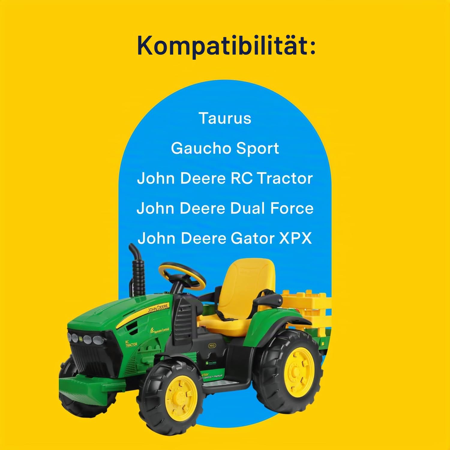 Peg Perego KB0036 - Batterie, 12 V 12 V, 12 Ah