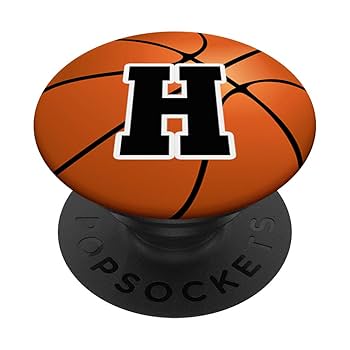 Amazon.com: Basketball Letter H Name Initial Monogram Bball