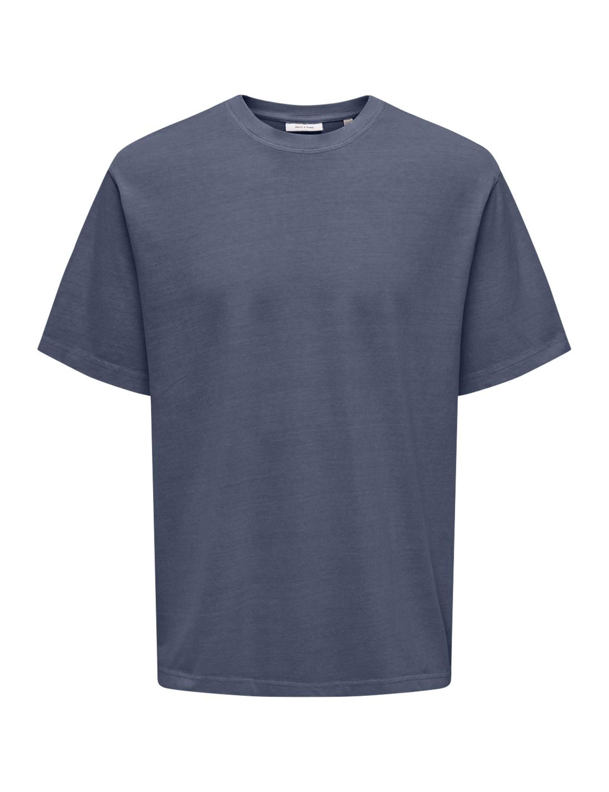 ONLY & SONS Men's Onsdistress RLX SS Tee Noos, Vintage Indigo, L