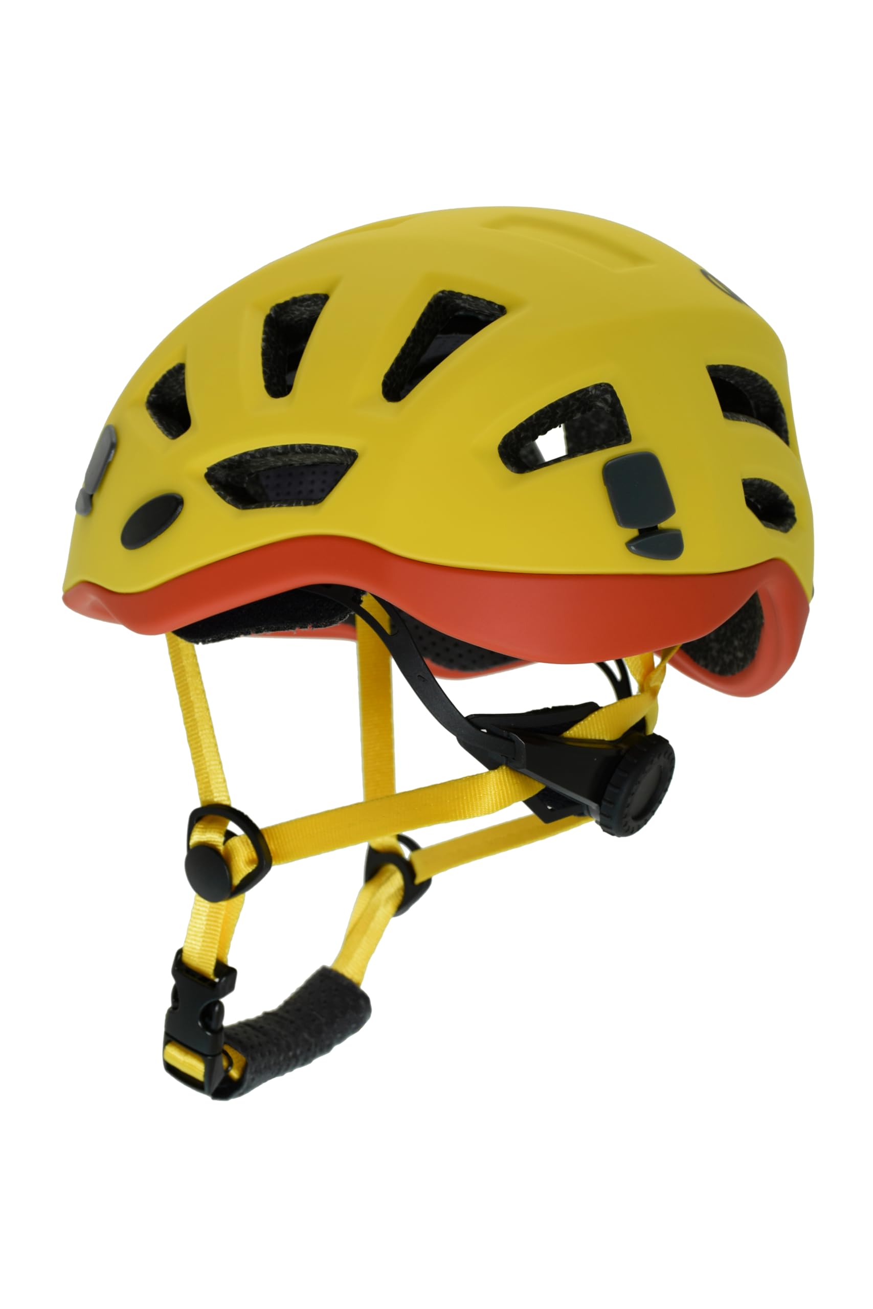 Kong Leef Casco ESCALADO, Adultos Unisex, Amarillo, Talla única