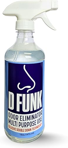 Ardent D Funk Eliminador de olores fuertes, botella de 16 onzas, desodorante de tela en aerosol para eliminar olores y olores, limpiador de