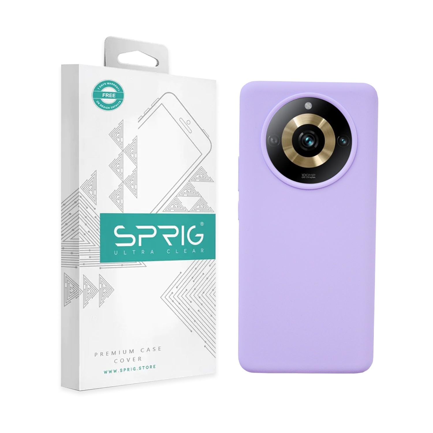 SPRIG Compatible with Realme 11 Pro+ 5G Phone Liquid Silicone Cover Premium Back Cover Drop Tested Shock Proof Mobile Case for Men, Women, Boys and Girls with Camera Protection (Light Purple) (B0CFHRX8DL) Amazon Price History, Amazon Price Tracker