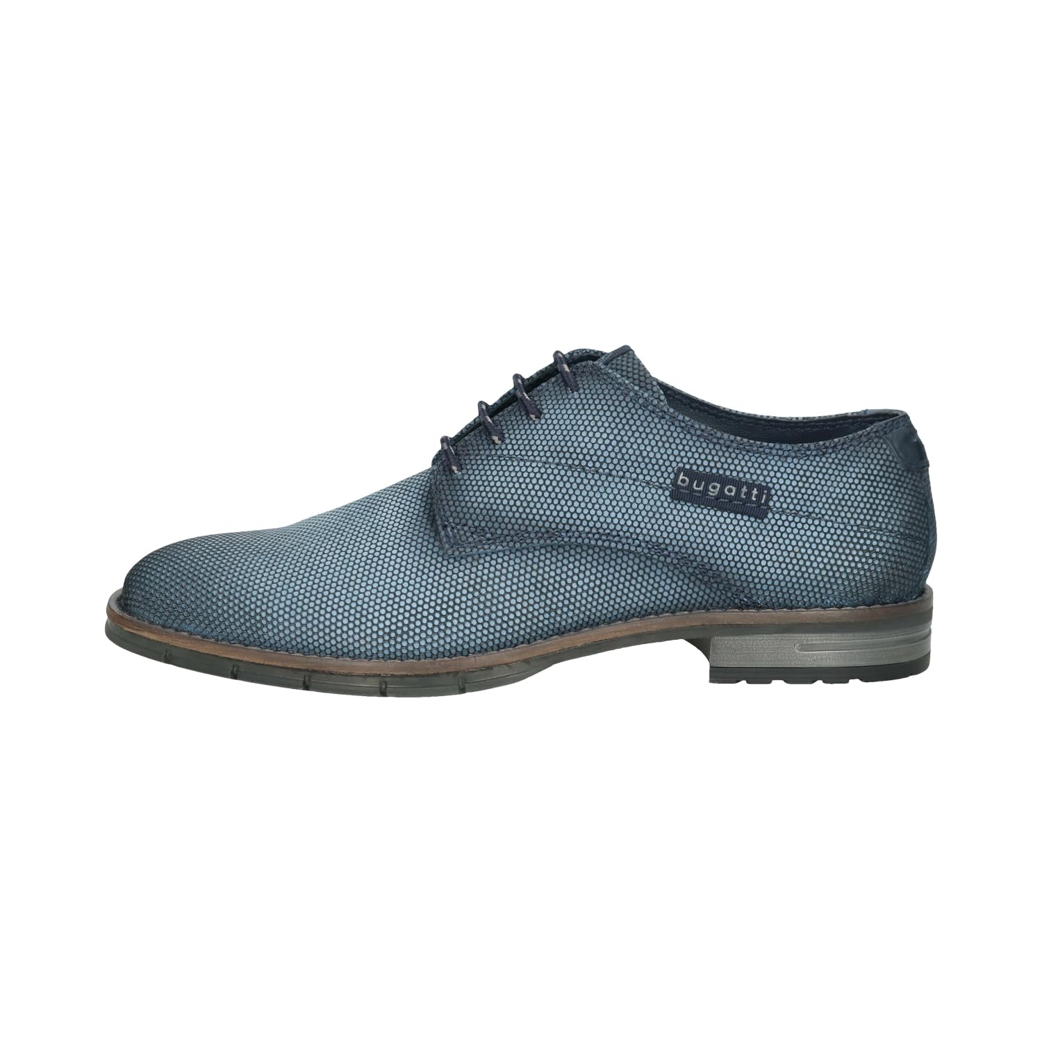 bugatti Men's 312-ais02 Lace-Up Shoes, Blue, 6.5 UK