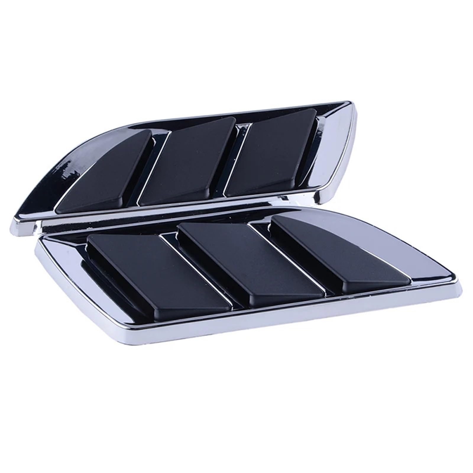 Air Side Vent Trim Car Side Air Vent Cover Car Side Fake Vent Sticker Shark Gill Decoration Sticker Side Fender Air Outlet Vent Cover