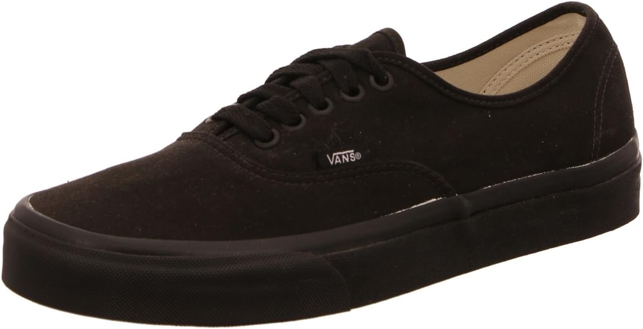 Vans Unisex Authentic(tm) Core Classics Sneaker Black/Black 6.5 B(M) US Women / 5 D(M) US Men