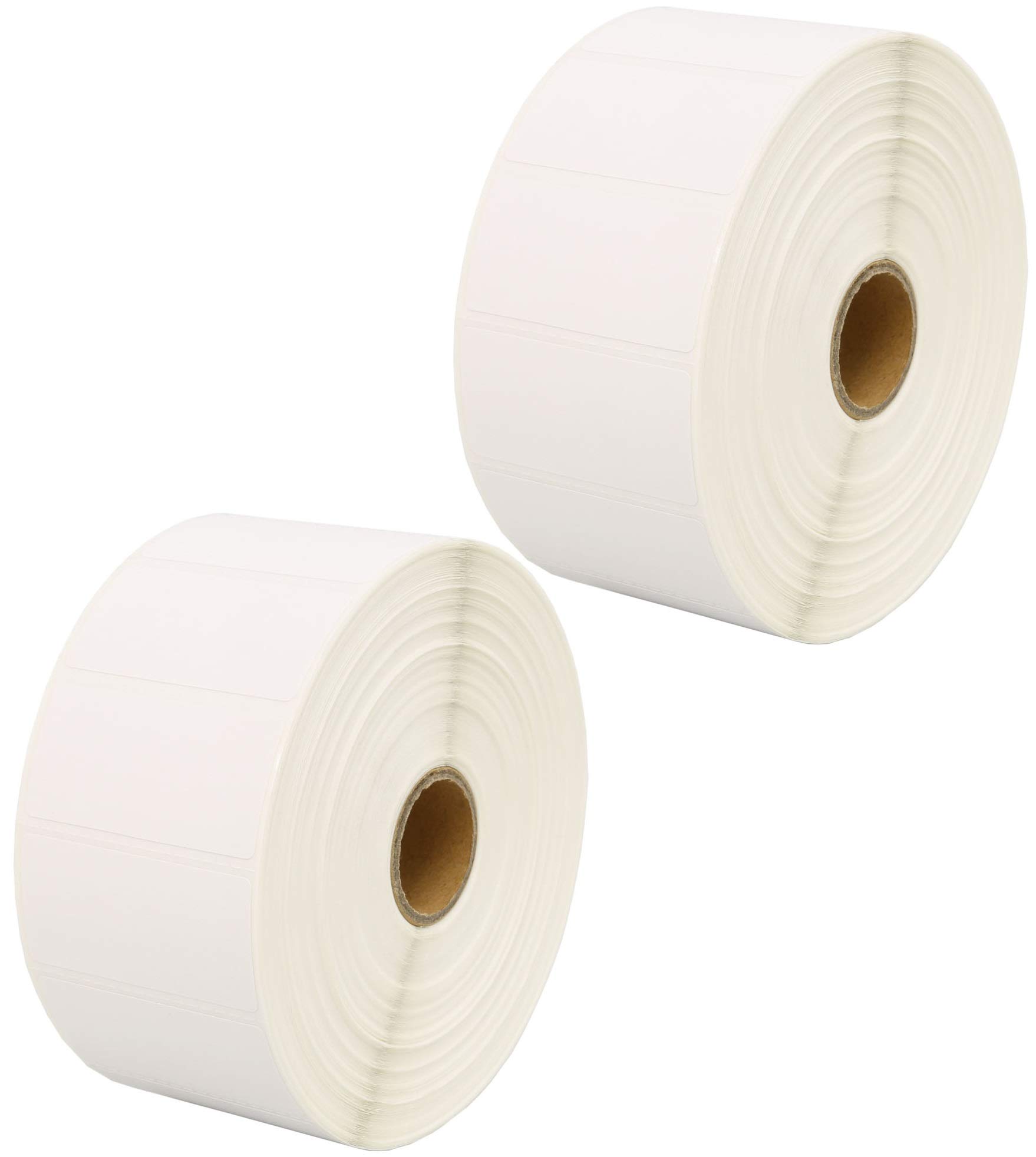 4,000 Zebra 52mm x 25mm Thermique Directe Papier Étiquettes (2000 étiquettes par rouleau) pour Imprimante Zebra - 2 Rouleaux