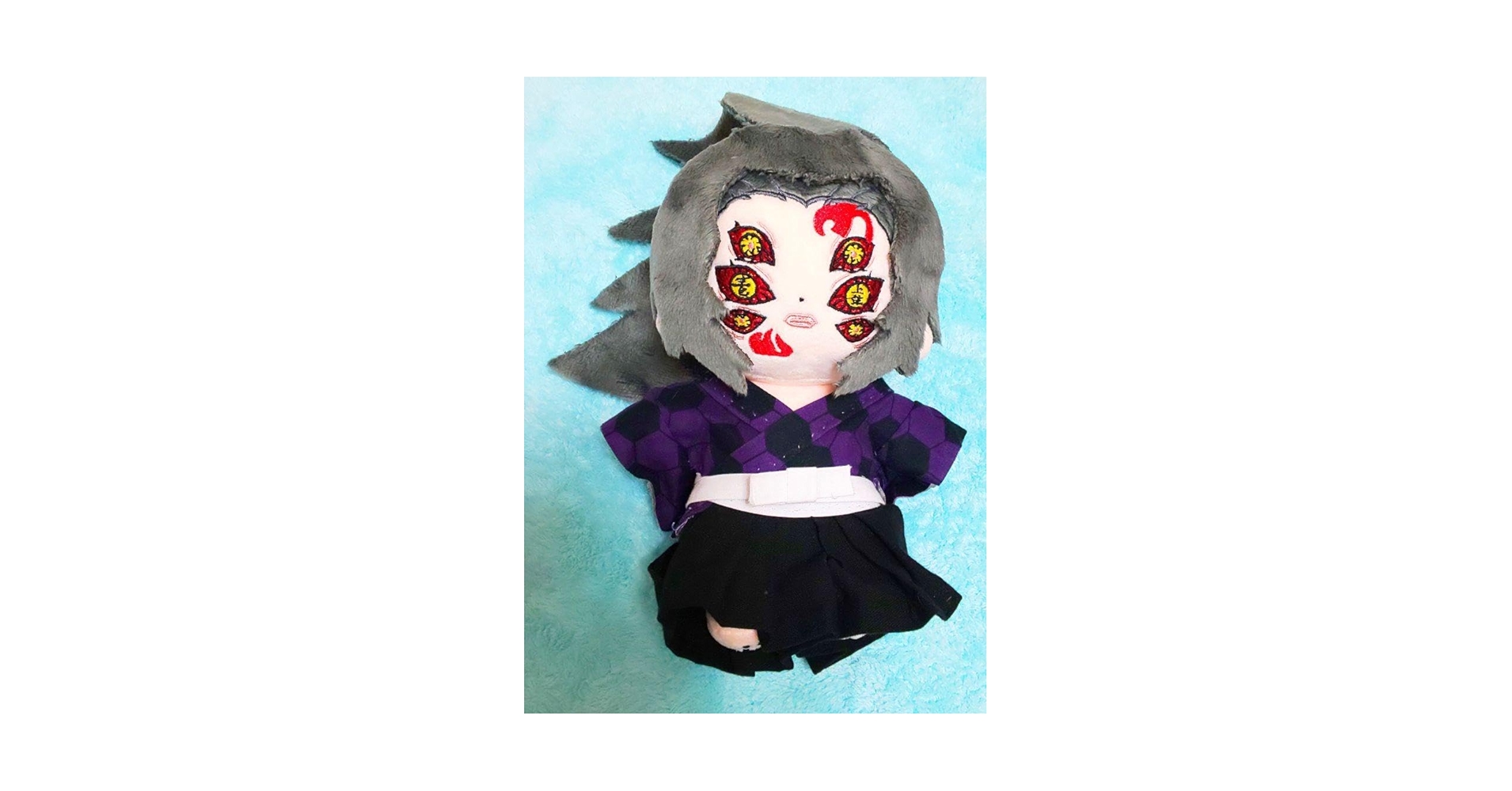 Amazon.co.jp: 鬼 滅 着せ替えぬいぐるみ ぬいぐるみ 黒死牟 黑