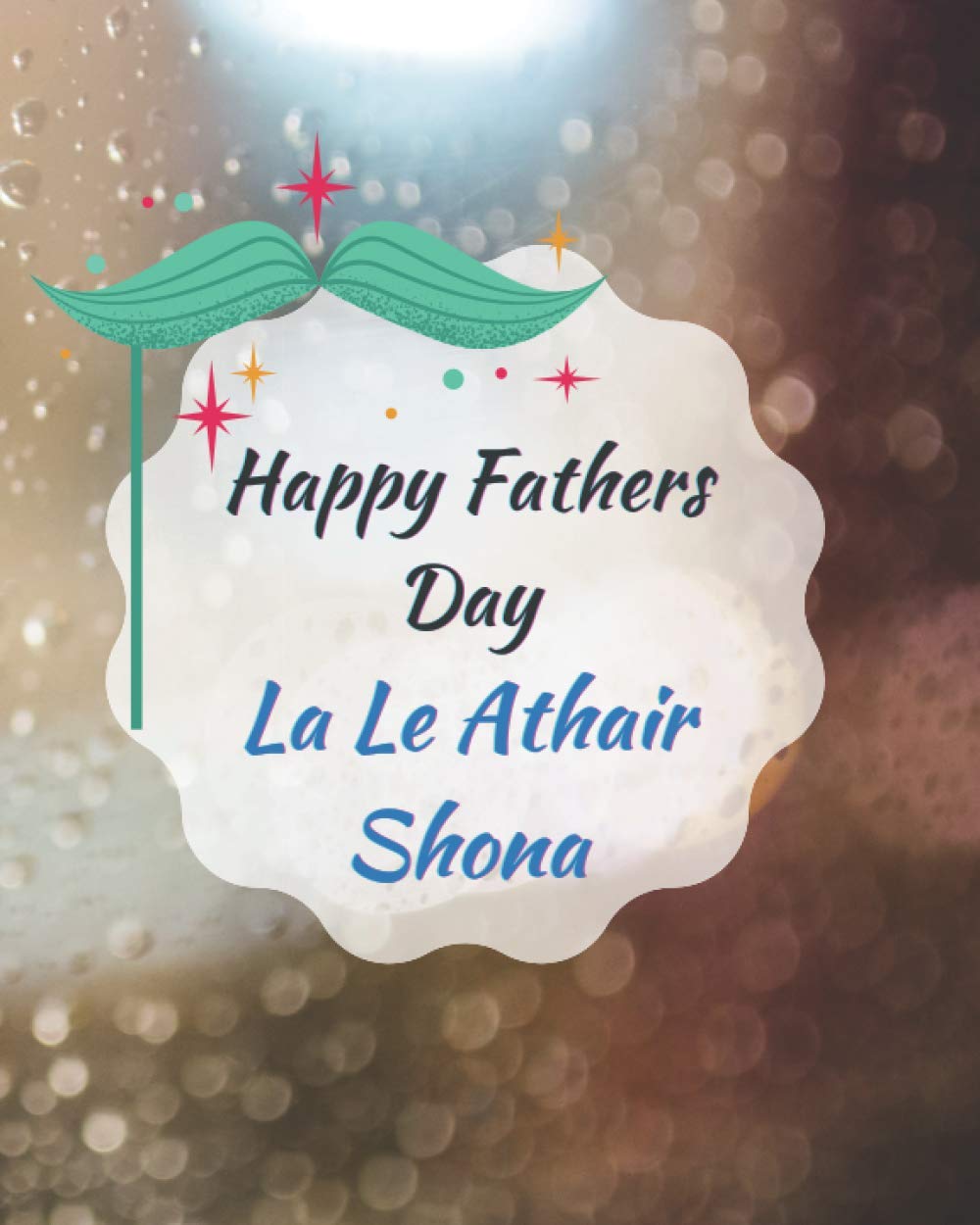 La Le Athair Shona: bronntanas lá agus lá breithe foirfe athair dialann buíochais phearsantaithe | le haghaidh Lá taitneamhach Athair | Is breá liom tú daidí | Dearadh BR3 | happy fathers day