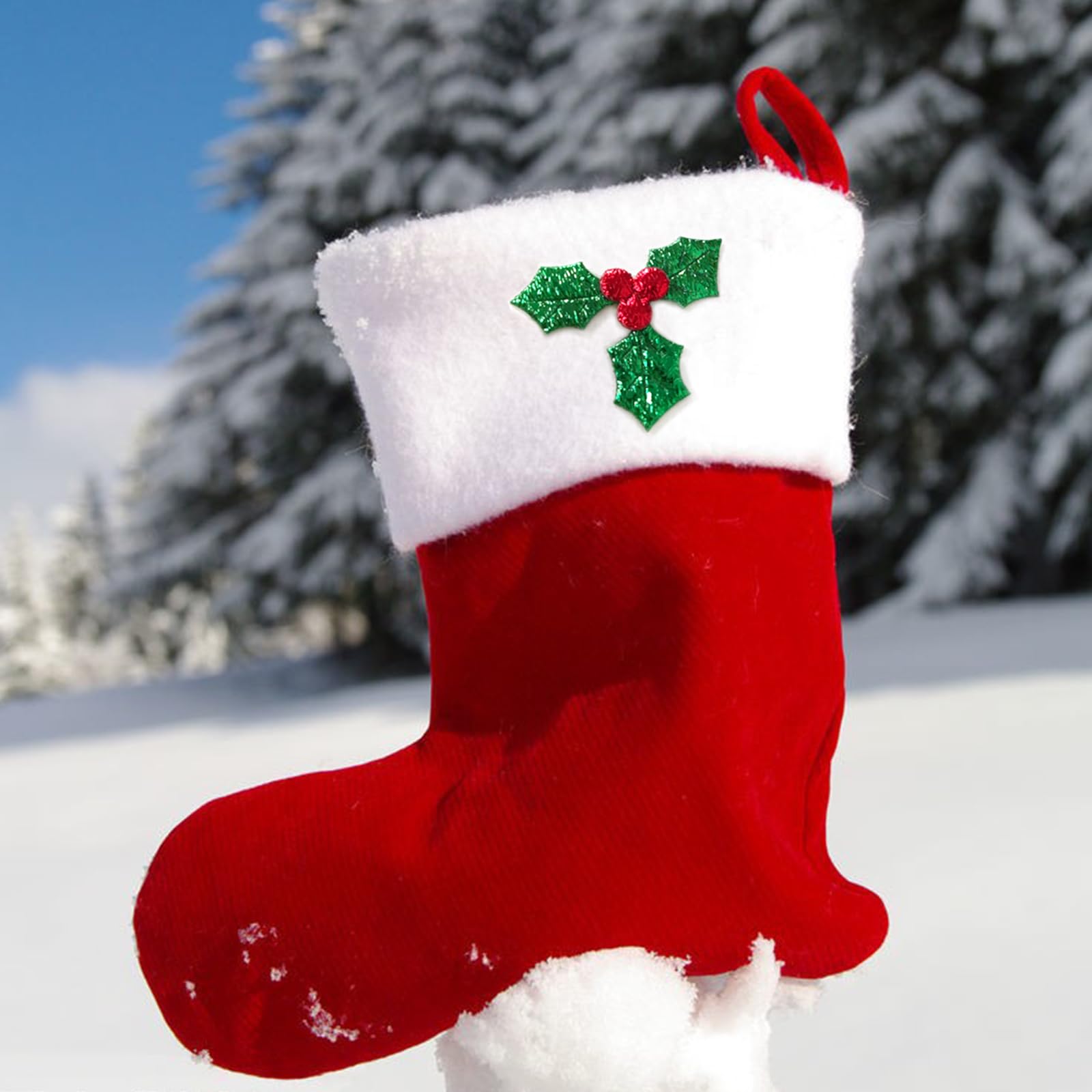 Agrifoglio Di Natale Con Le Bacche Rosse Illustrazione Vettoriale
