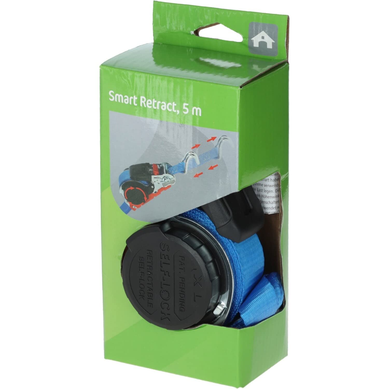 Kerbl Works SmartRetract Sangle d'arrimage Automatique 35 mm/5 m, 1000/2000 kg