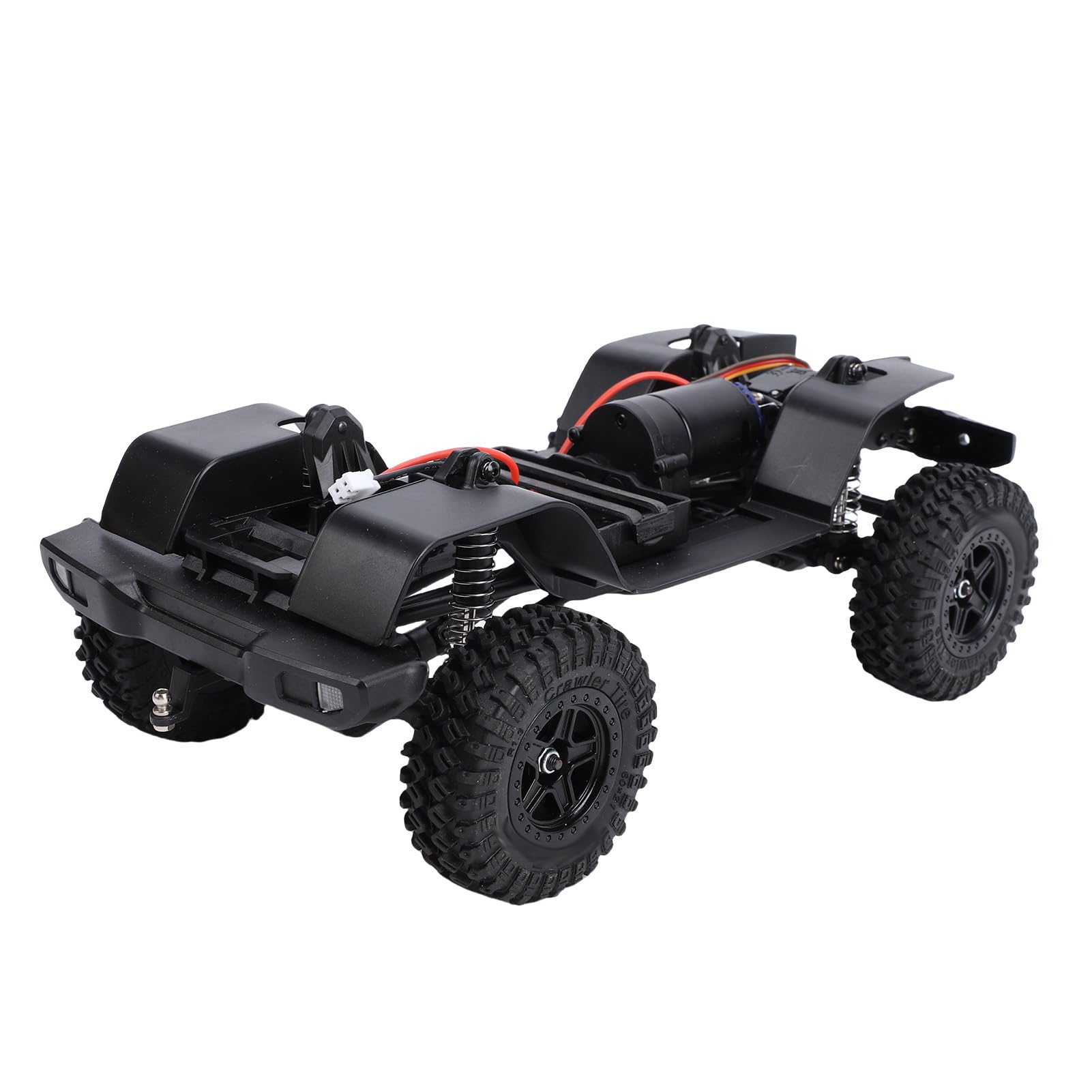 Bnineteenteam Marco de Chasis de Coche RC, Reemplazo Ensamblado de Plástico de Alta Resistencia para Coches Modelo 1/18, Rodillo de Robot de Deriva sobre Orugas DIY