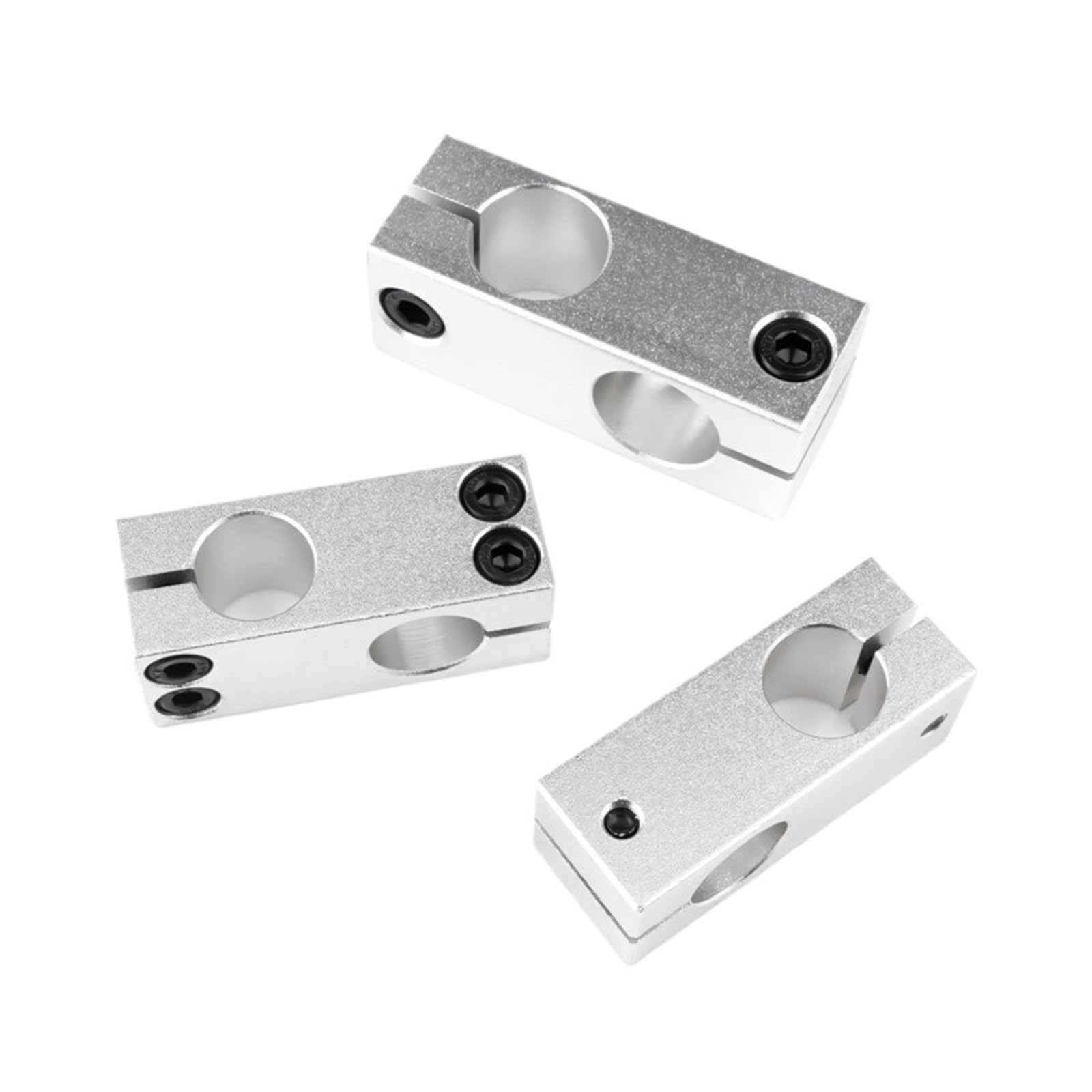 Bride de serrage en croix pour profilé alu et support d'arbre de guidage 3D