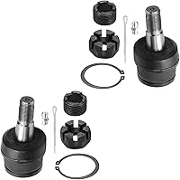 Vista 83 de Detroit Axle - Par de rótulas para Jeep Grand Cherokee Dodge Durango 2011-2021, 2 rótulas inferiores 2012 2013 2014 2015 2016 2017 2018 2019 2020