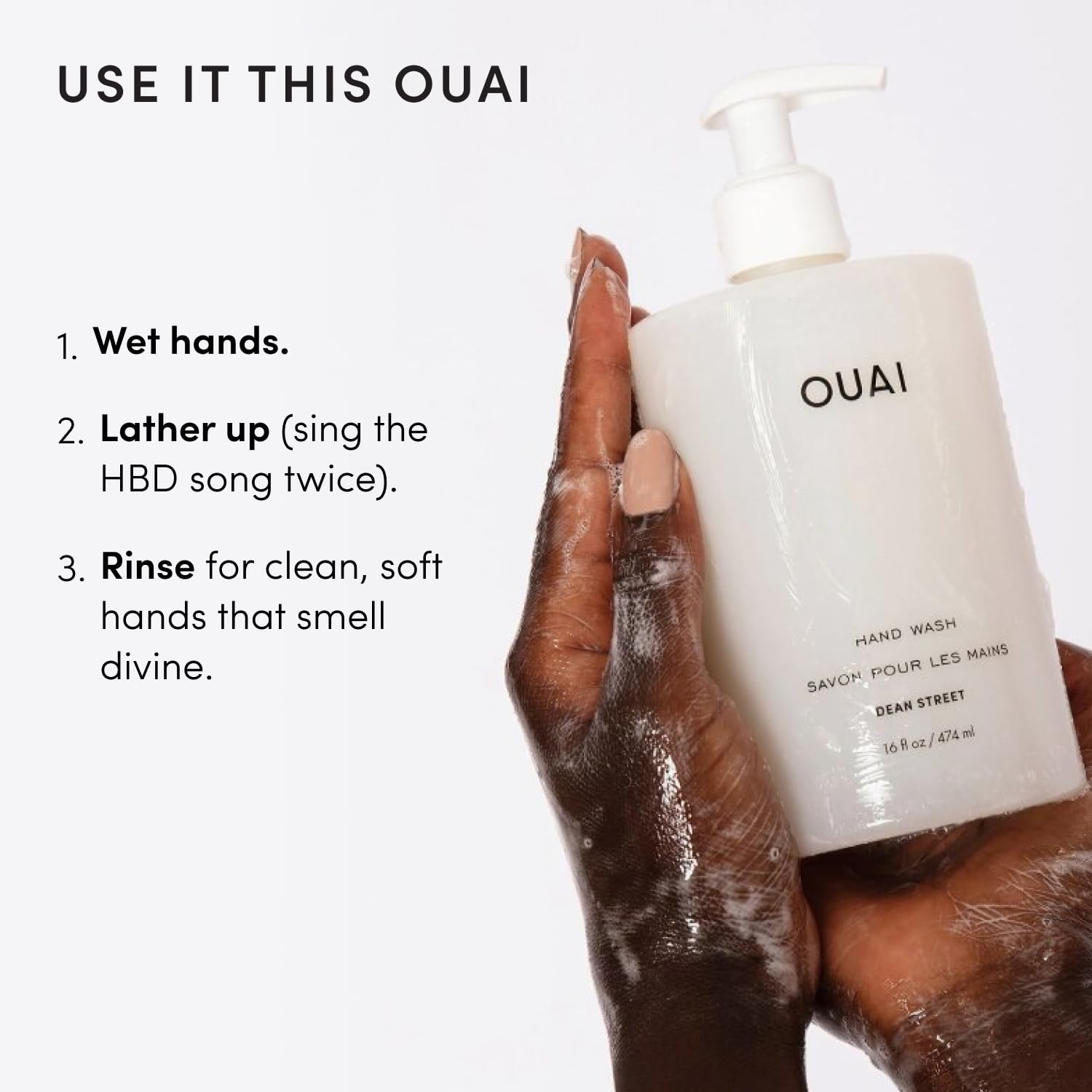 OUAI Dean Street Hand Wash - 16 Fl Oz -6