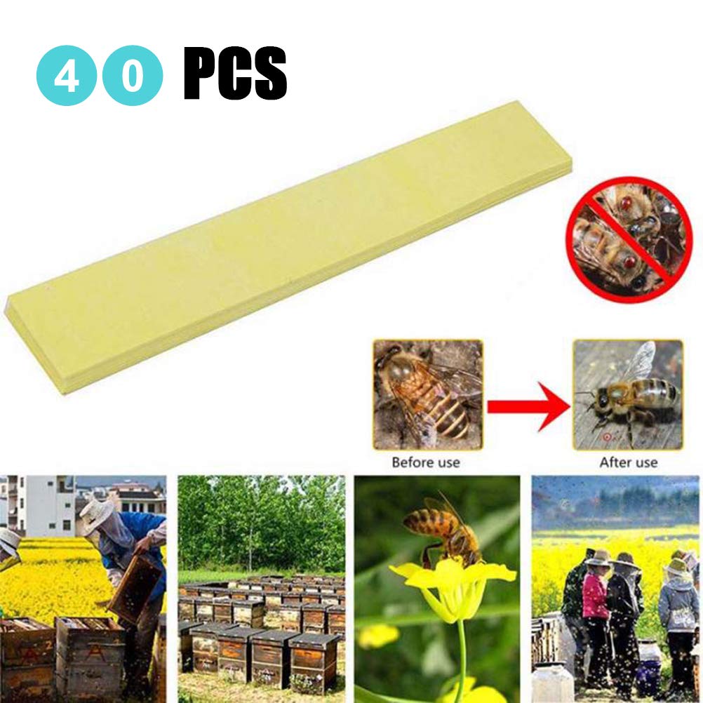 Manhao Fluvalinate paski 40 szt. Manhao Fluvalinate paski roztocza Varroa medycyna pszczelarska