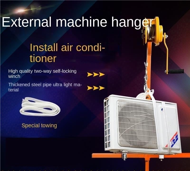 Winch manual especializado para aire acondicionado 1800lb 20m miniatura 3