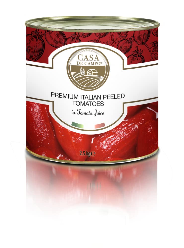 NOTTACIA Casa De Campo Premium Italian Peeled Tomatoes 2.5Kg (B09WCZCQ5Z) Amazon Price History, Amazon Price Tracker