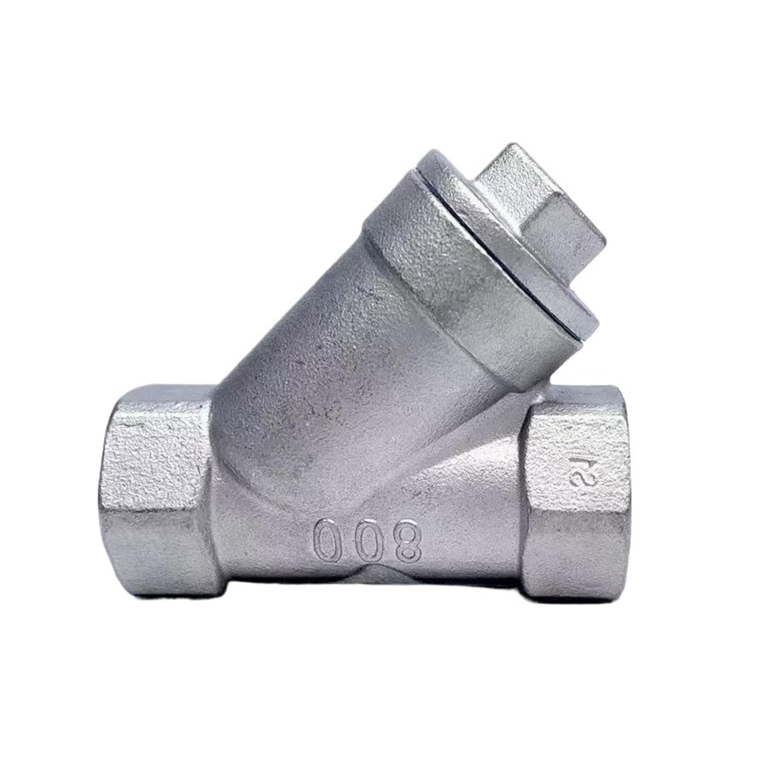 3/8" DN10 304 Stainless Steel Mesh Strainer Booster Pump Inline Y Filter Female Thread