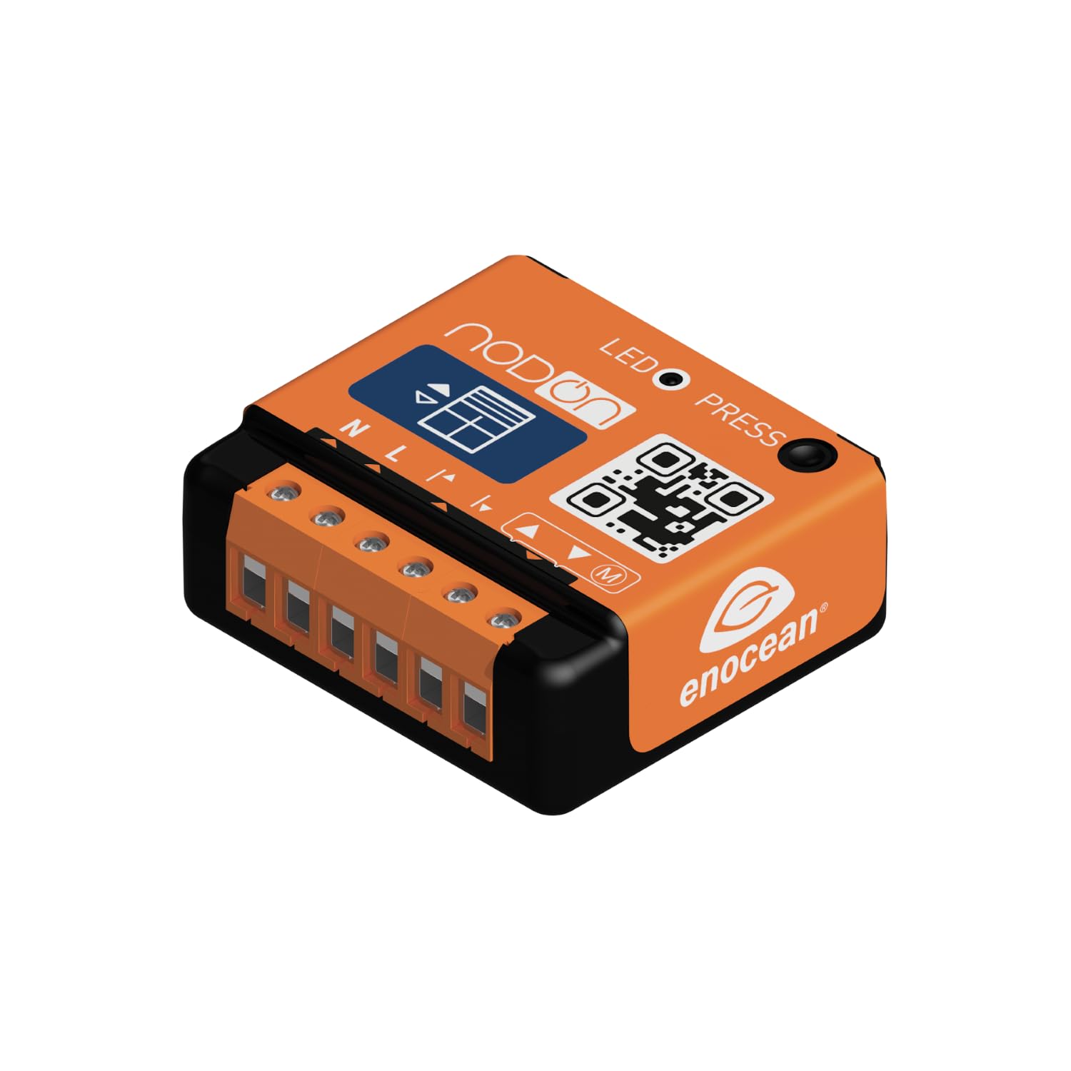 NodOn - EnOcean Module Volet Roulant Connecté - Module Volet Roulant avec Autocalibration et Installation Possible au Tableau Electrique - Compatible Home Assistant Jeedom, eedomus, MyUbiwizz