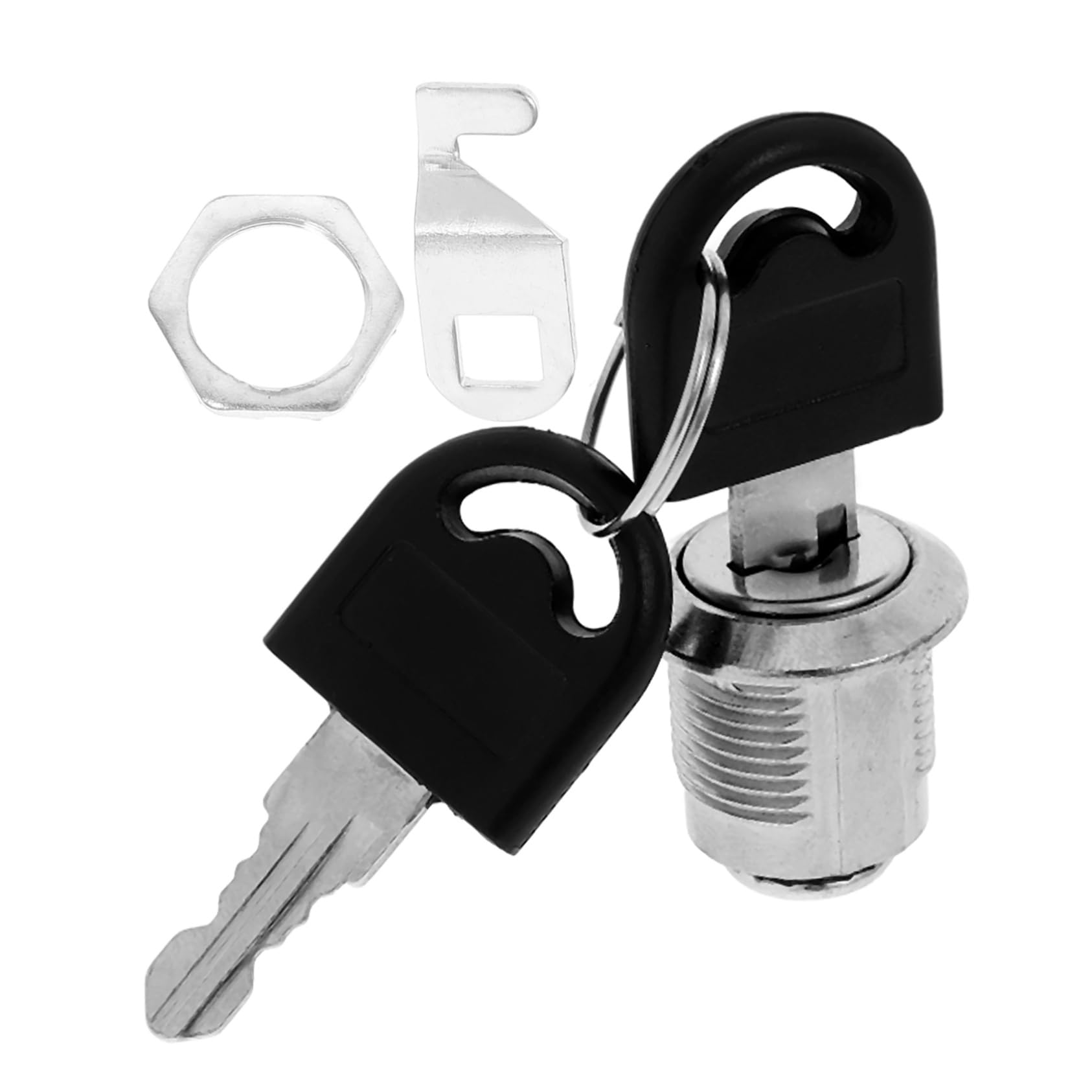 HAWILLOSCH Paper Towel Dispenser Key Replacement Paper Dispenser Lock Plastic Iron Easy Installation Privacy Security Universal Office