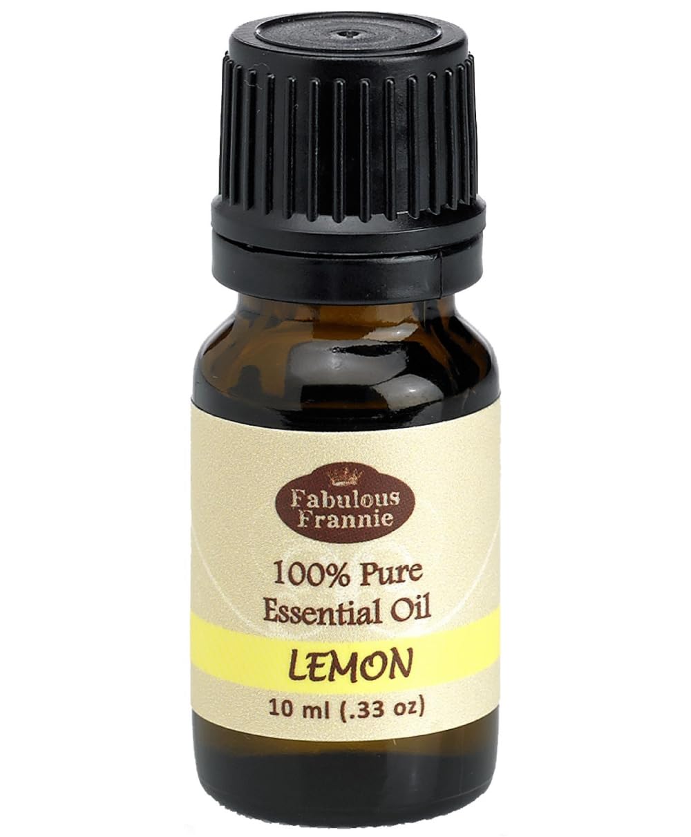 Lemon 100% Pure, Undiluted Essential Oil Grade - 10 ml (.33oz)