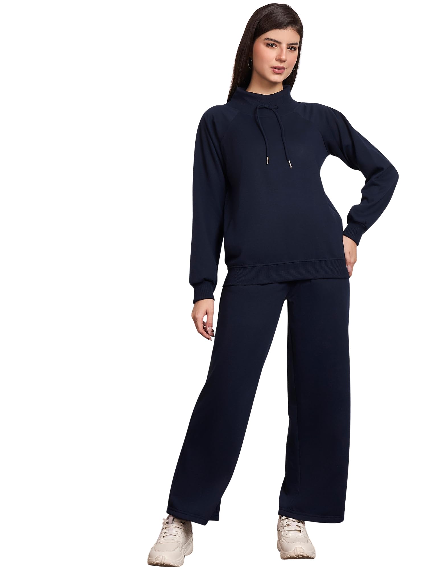 stylestone Women's Fleece Tracksuit with Drawstring-picture-42