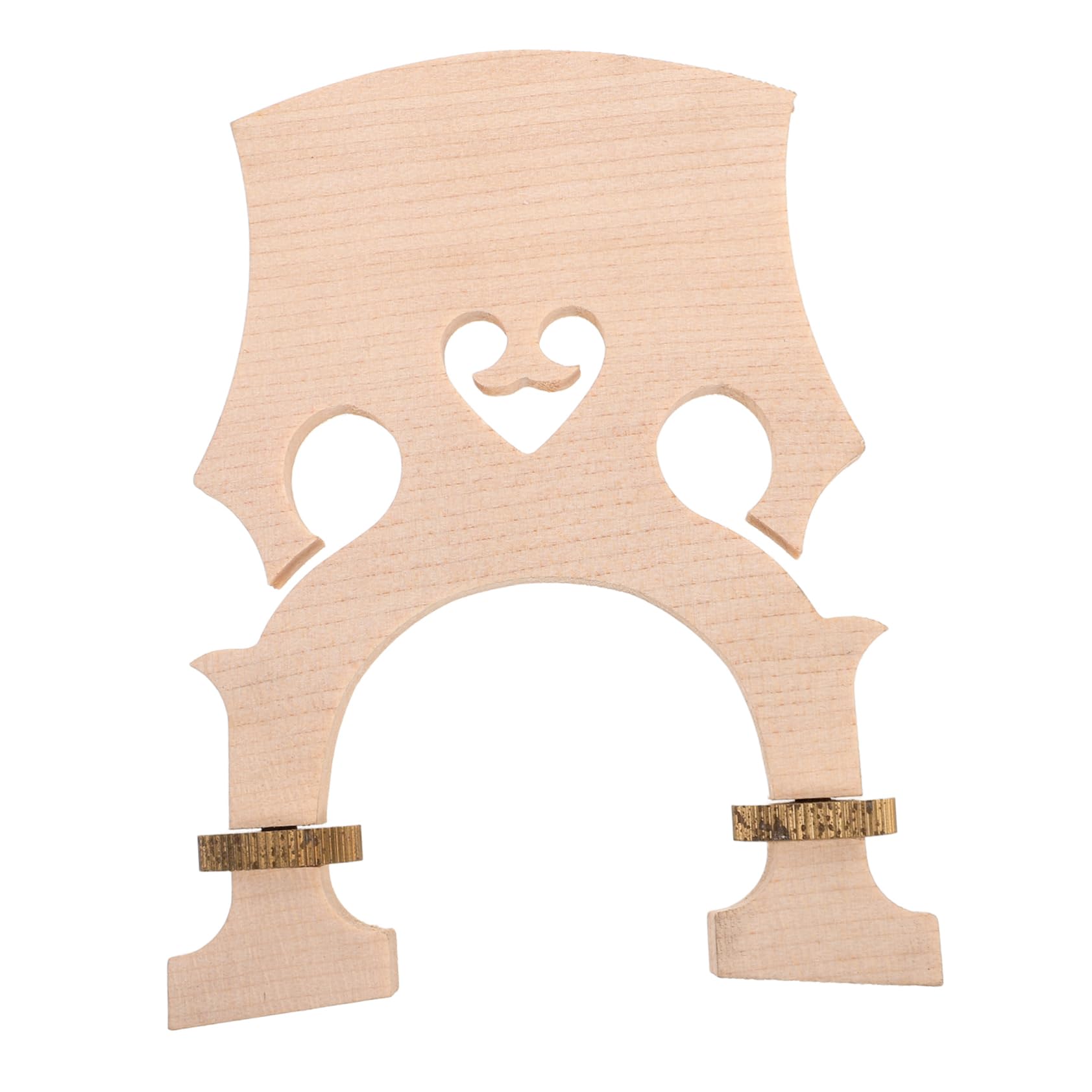 ERINGOGO 3/4 European Cello Bridge Tall Bridge Adjustable in Maple Wood Sturdy Beginners Professionals