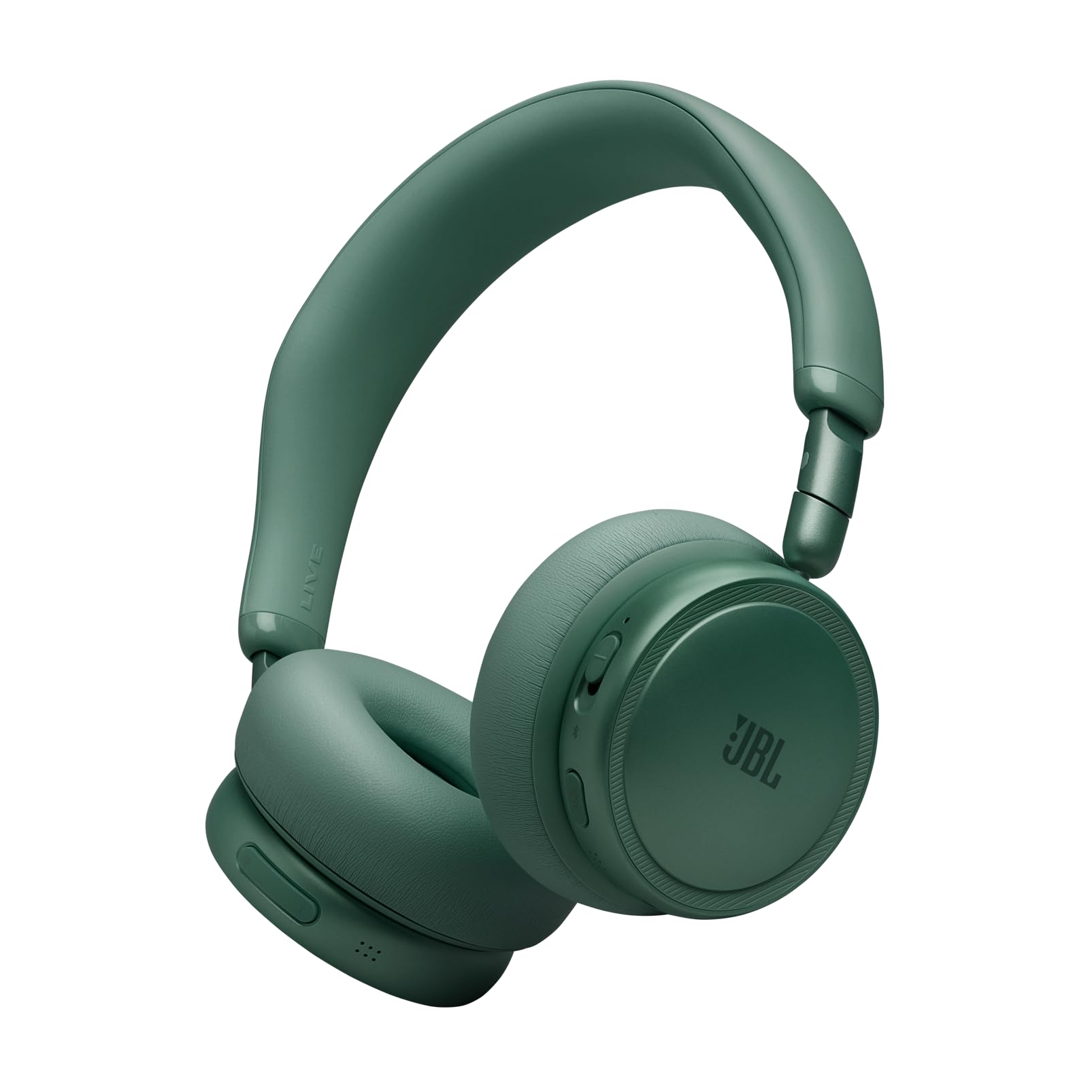 JBL Live 680NC Wireless On‑Ear Headphones with Adaptive Noise Cancelling, Bluetooth, 80 Hours Battery Life, Multipoint Connection, Green